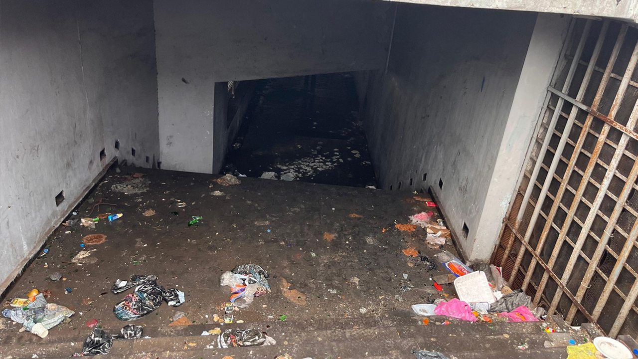 Diyarbakır Ofis Yeraltı Geçidinin Hali Içler Acısı2