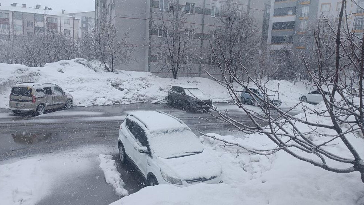 Bitlis’te Kar Yağışı 1