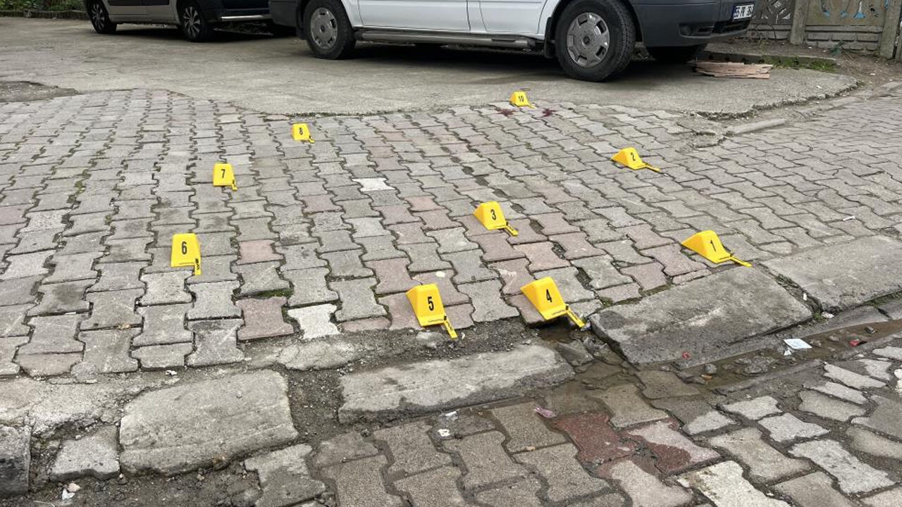 Sokak Ortasında Karşılaştığı Hasmını Vurdu