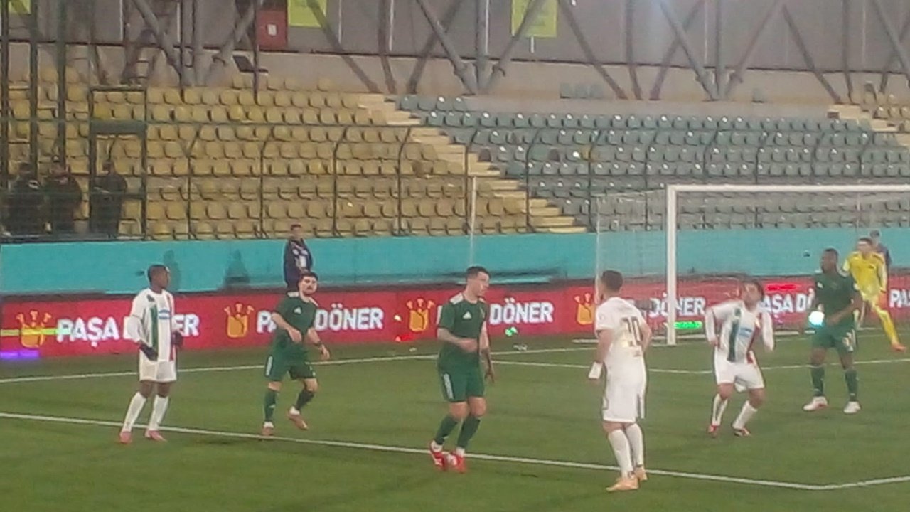 Amedspor ilk yarı umduğunu bulamadı