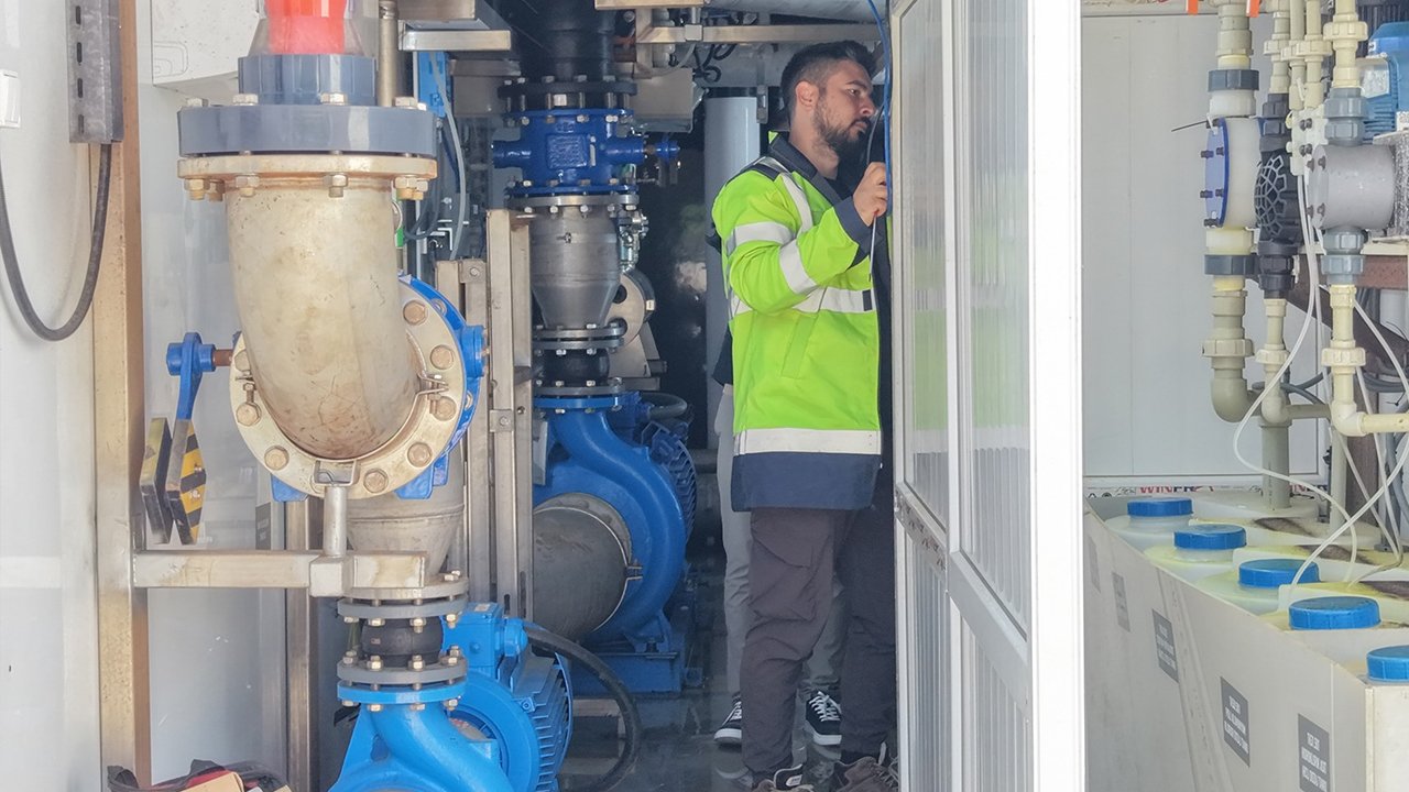 Di̇ski̇ Diyarbakır’da Arıtma Tesisini Yaza Hazırladı