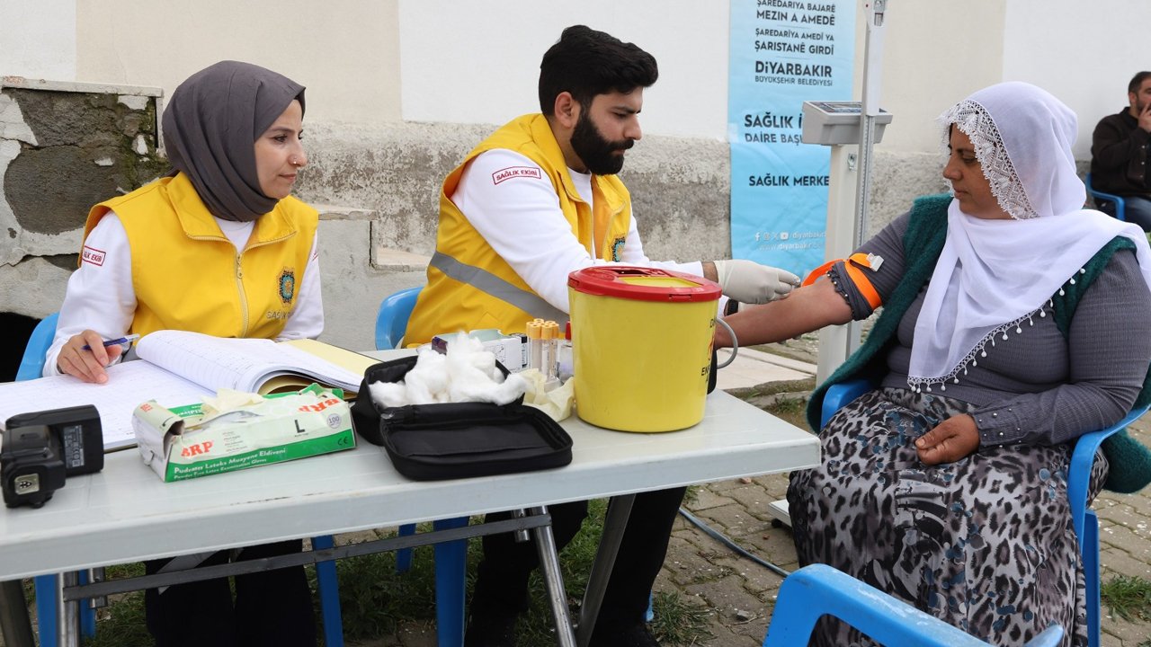Diyarbakır Büyükşehir’den Kırsala Sağlık Hizmeti