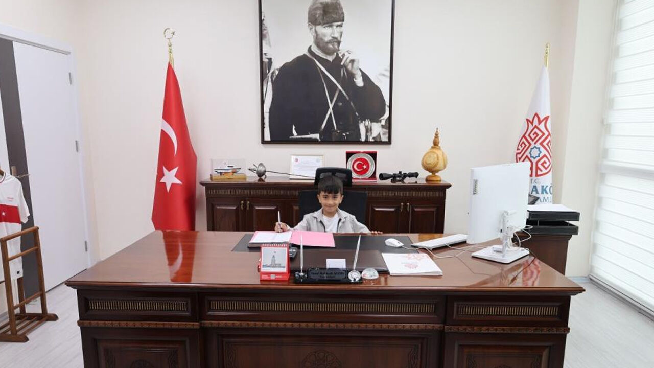 Diyarbakır Kocaköy'de çocuklara "temsili kaymakamlık sertifikası"