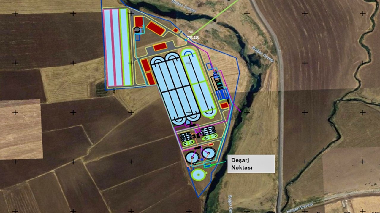 Diyarbakır’a Atıksu Arıtma Tesissi Projesi