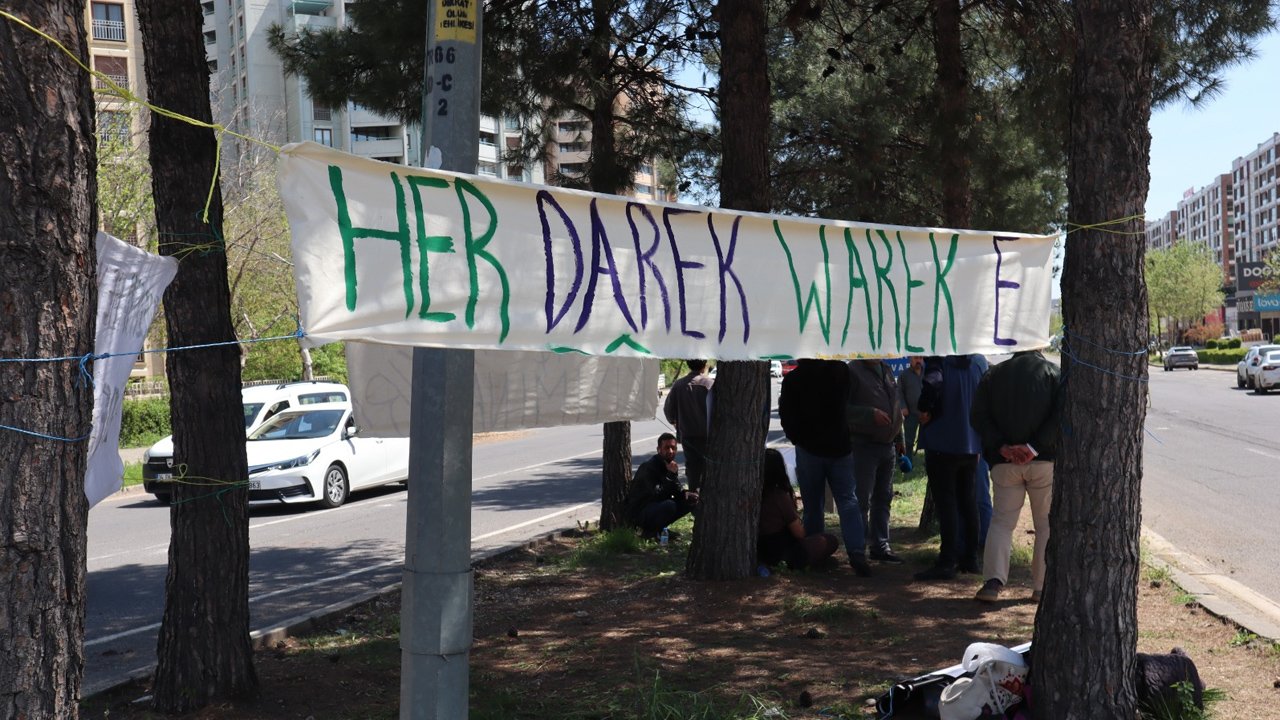 Diyarbakır’da 30 Yıllık Çamlar Için Kavşakta Direniş6