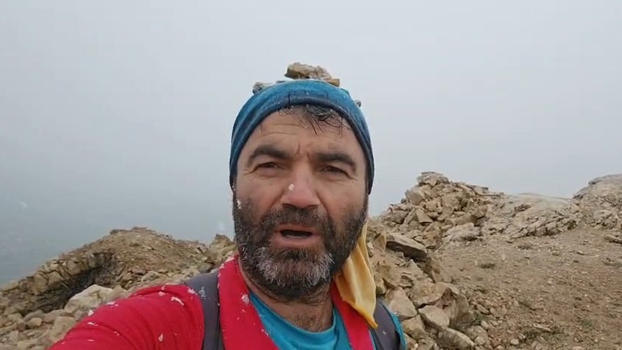 Diyarbakır’da Dağcıyı Şaşırtan Iklim Değişimi
