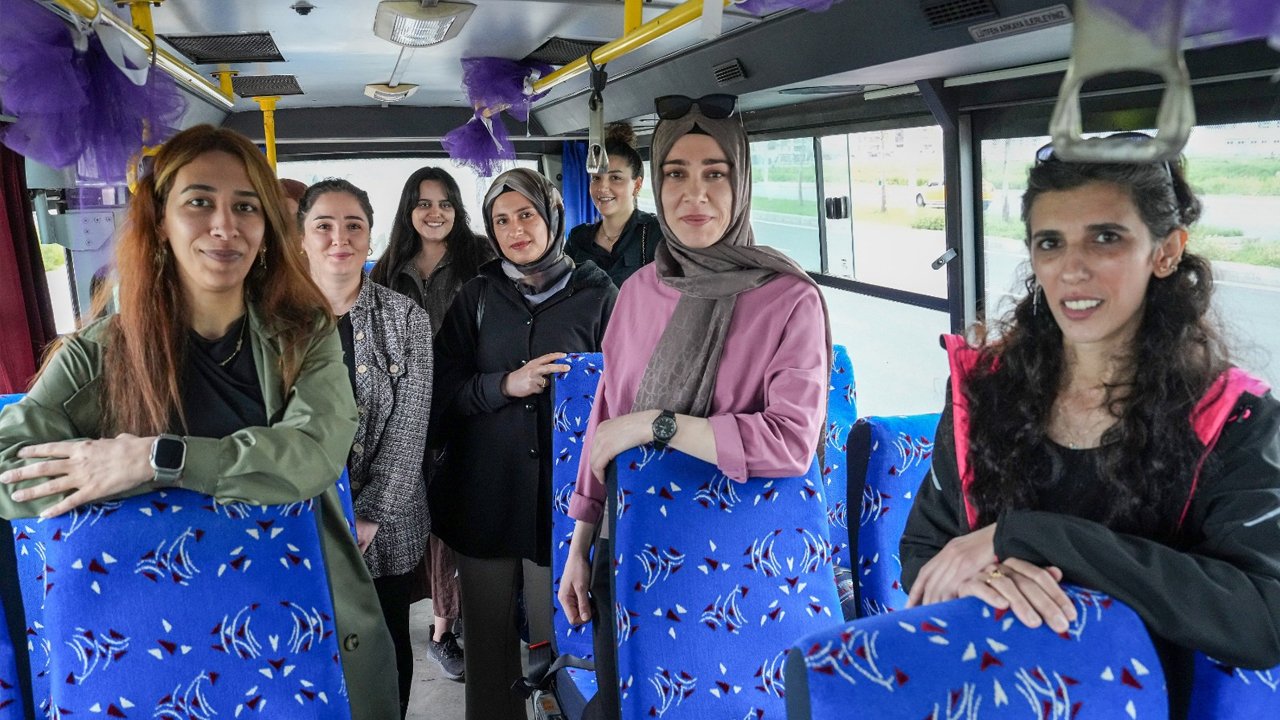 Diyarbakır’da Kadınlar Otobüs Şoförlüğüne Hazırlanıyor1
