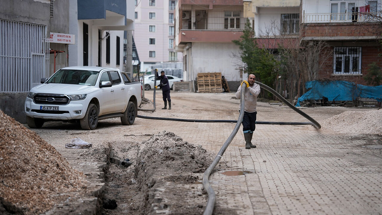 Diyarbakır’da O Mahalleye Yeni Içme Suyu Hattı