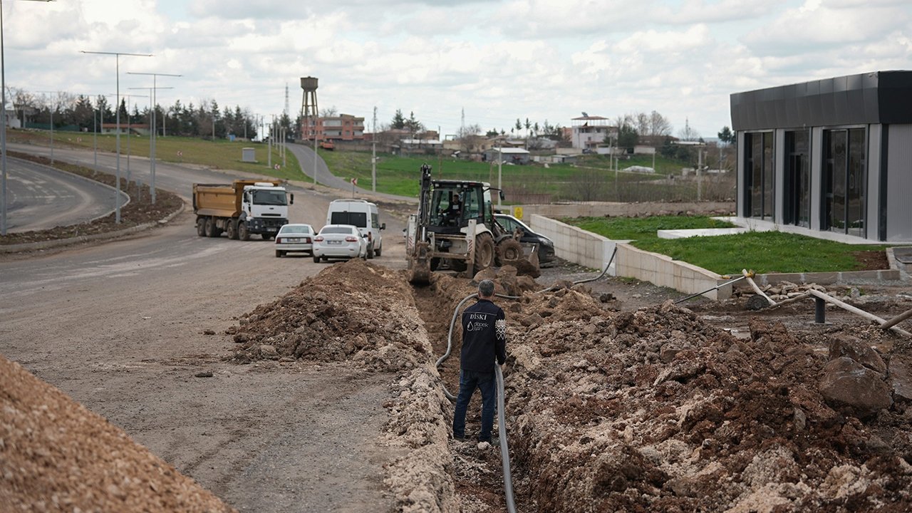 Diyarbakır’da Yeni Yerleşim Alanlarına Içme Suyu Hattı 1