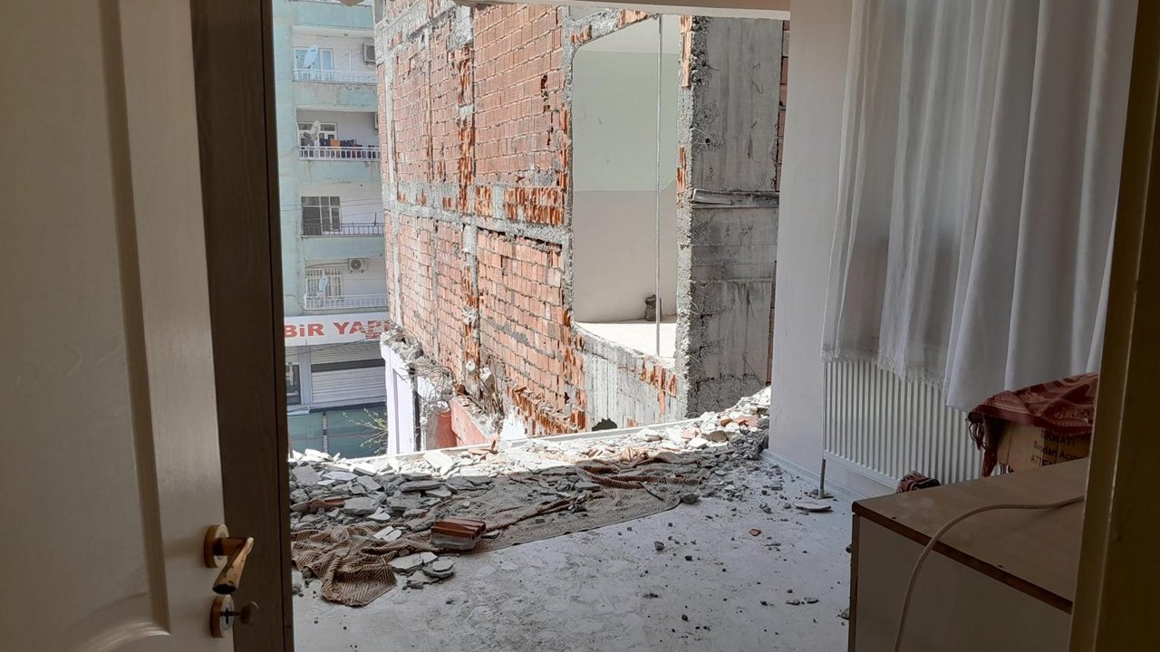 Diyarbakır’da Yıkım Sırasında Korkulan Oldu!2