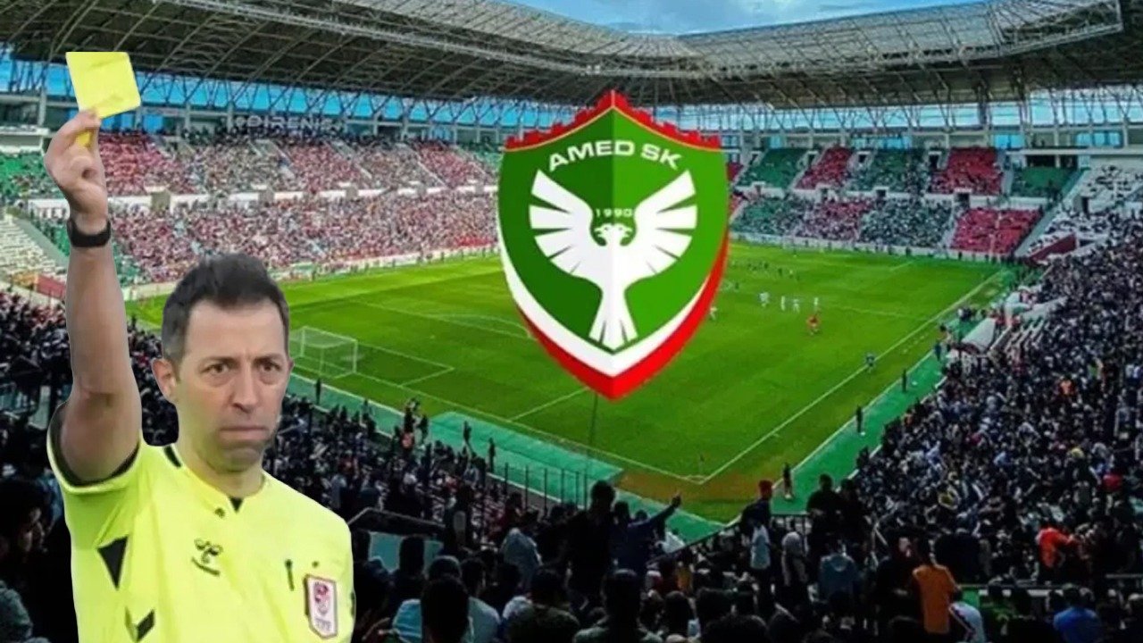 Amedspor-Ümraniyespor maçına sabıkalı hakem!
