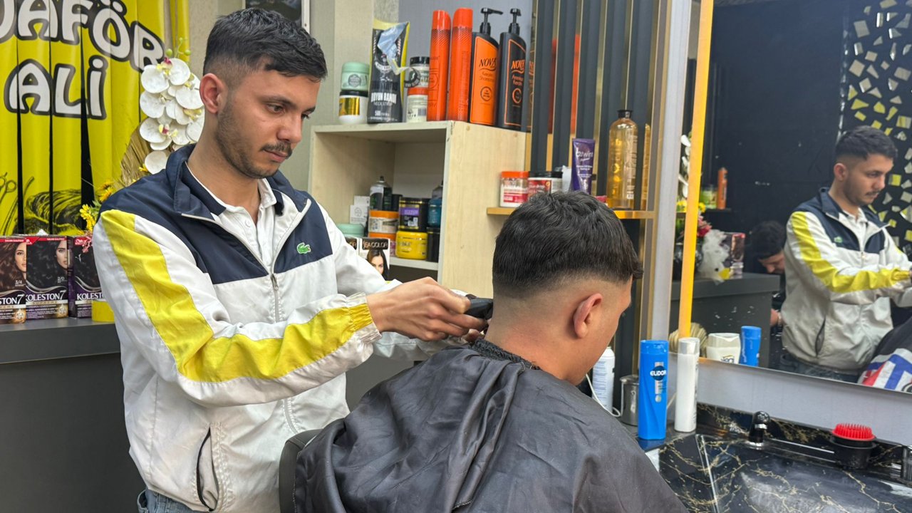 Diyarbakır’da Pahalıya Inat, Ucuza Traş2