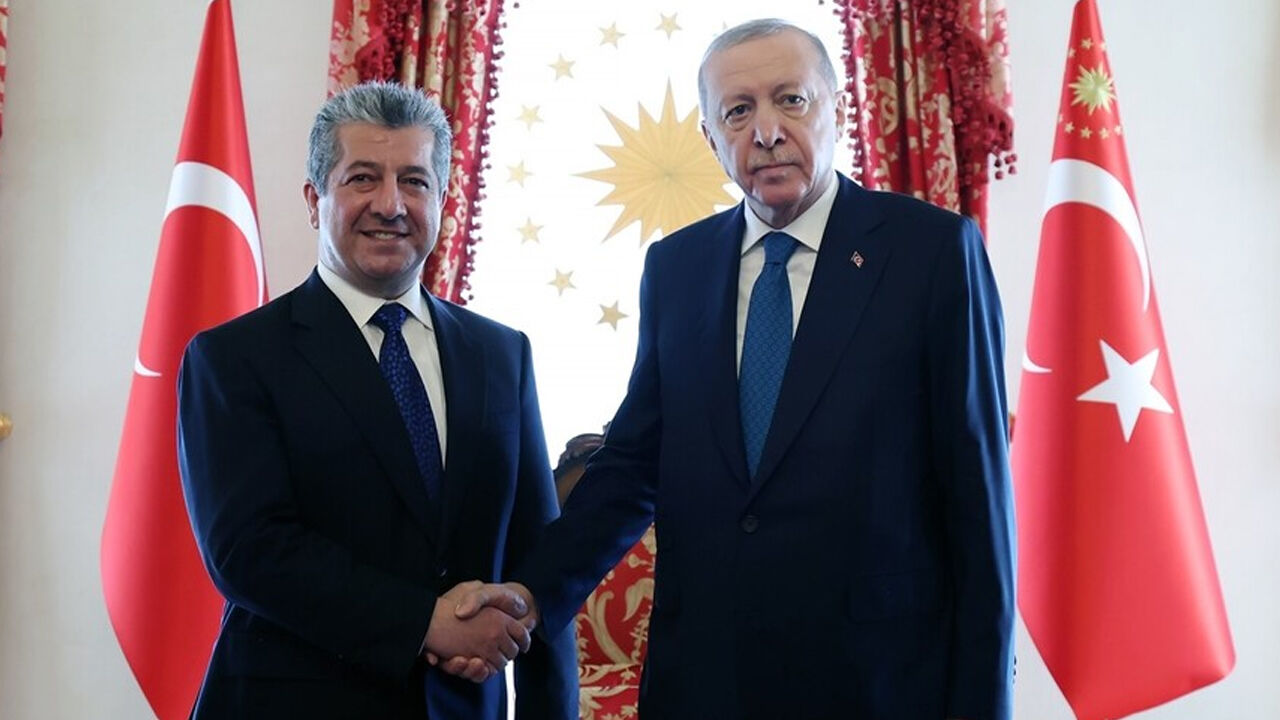 Erdoğan, Barzani Ile Görüştü