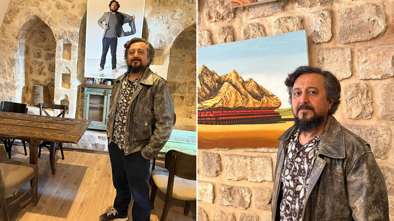 Mehmet Çeper’in “Atmosferin Yankısı” Sergisi Mardin’de