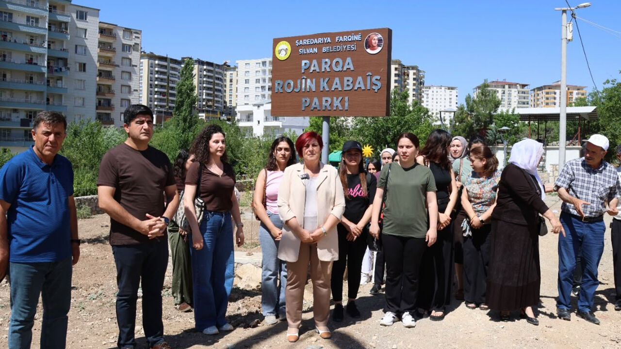 Diyarbakır Silvan’da, Rojin Kabaiş Parkı’na Saldırıya Sert Tepki2
