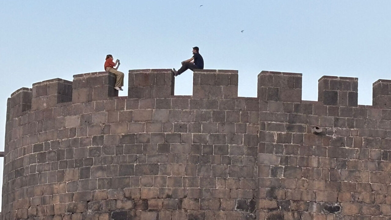 Diyarbakır Surlarında Tehlikeli Hareketler3