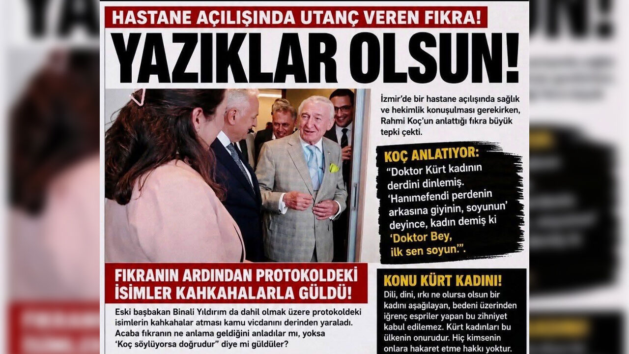 Diyarbakır'dan Rahmi Koç'a Sert Tepki
