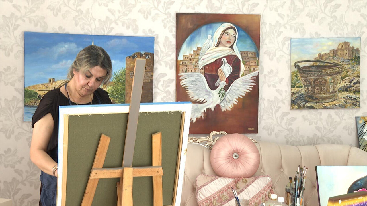 Diyarbakırlı 3 Çocuk Annesi Kadının Sanat Yolculuğu2