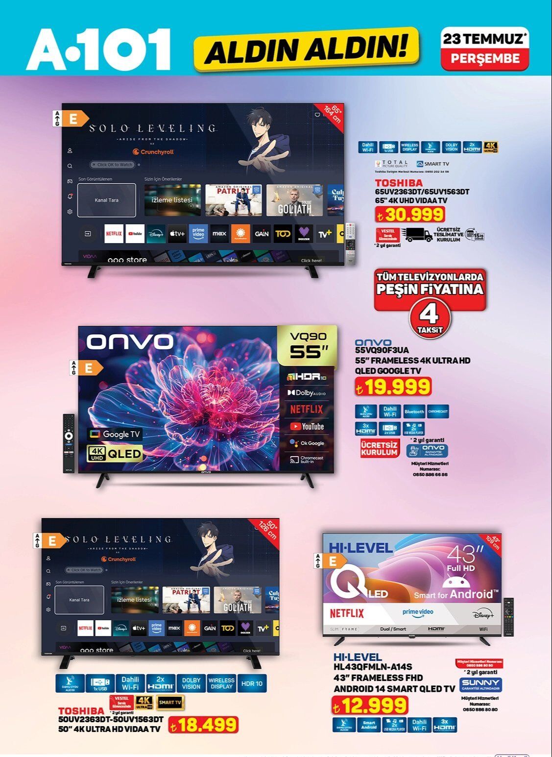 A101 Aktuel Urunler Katalogu Satisa Cikiyor 23 Temmuzda A101E Neler Gelecek 1804668 202607221607 20260722160723 1