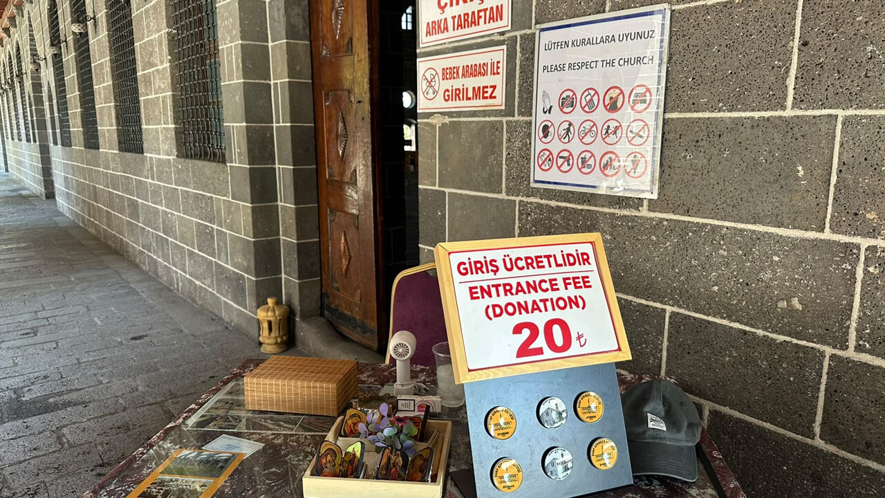 Diyarbakır’ın Tarihi Kilisesine Giriş Artık Ücretli3
