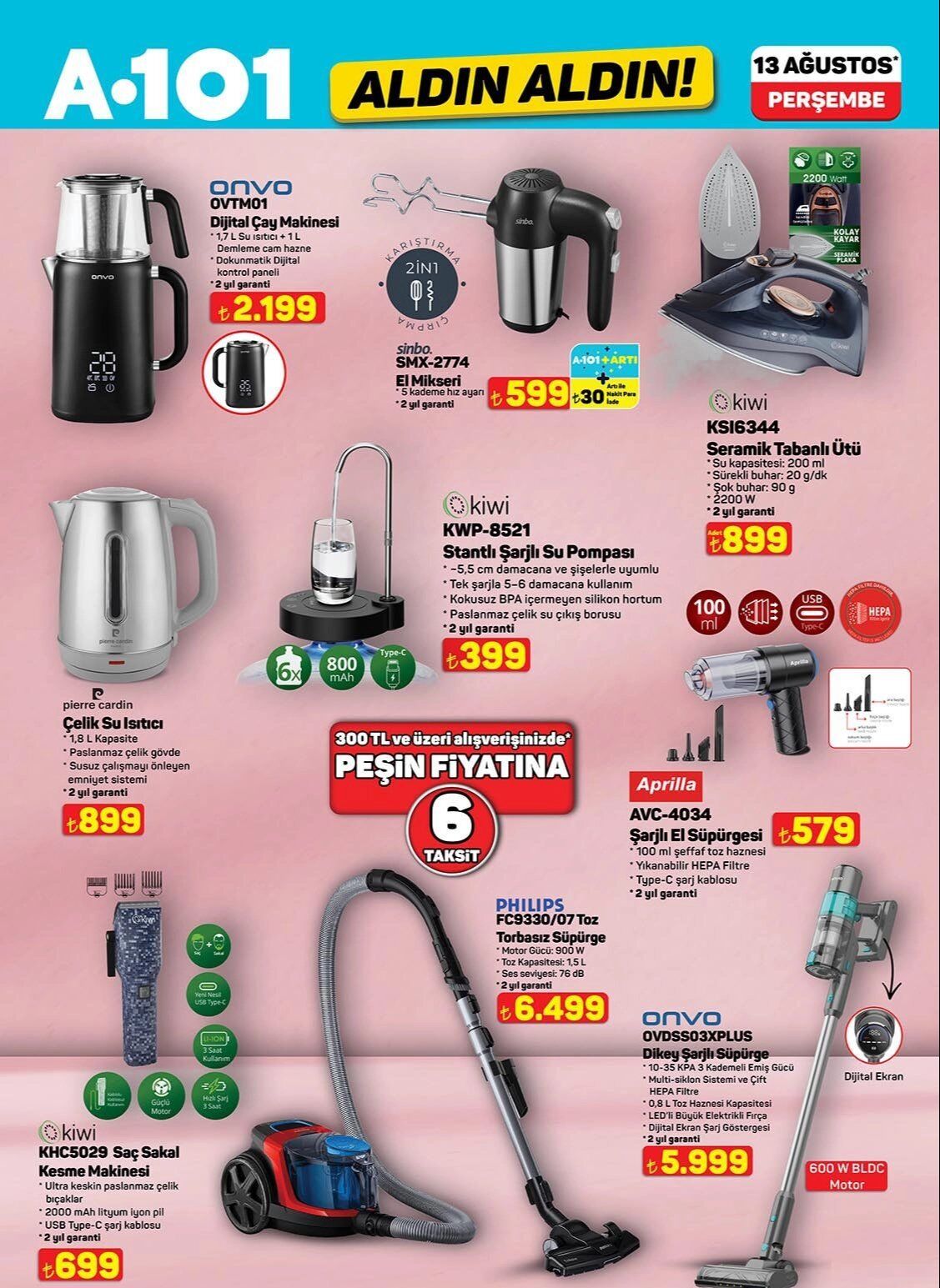 A101 13 Agustos Aktuel Urunler Katalogu Guncellendi Indirimli Urunler Raflara Geliyor 1808828 202608122227 20260812222736 4