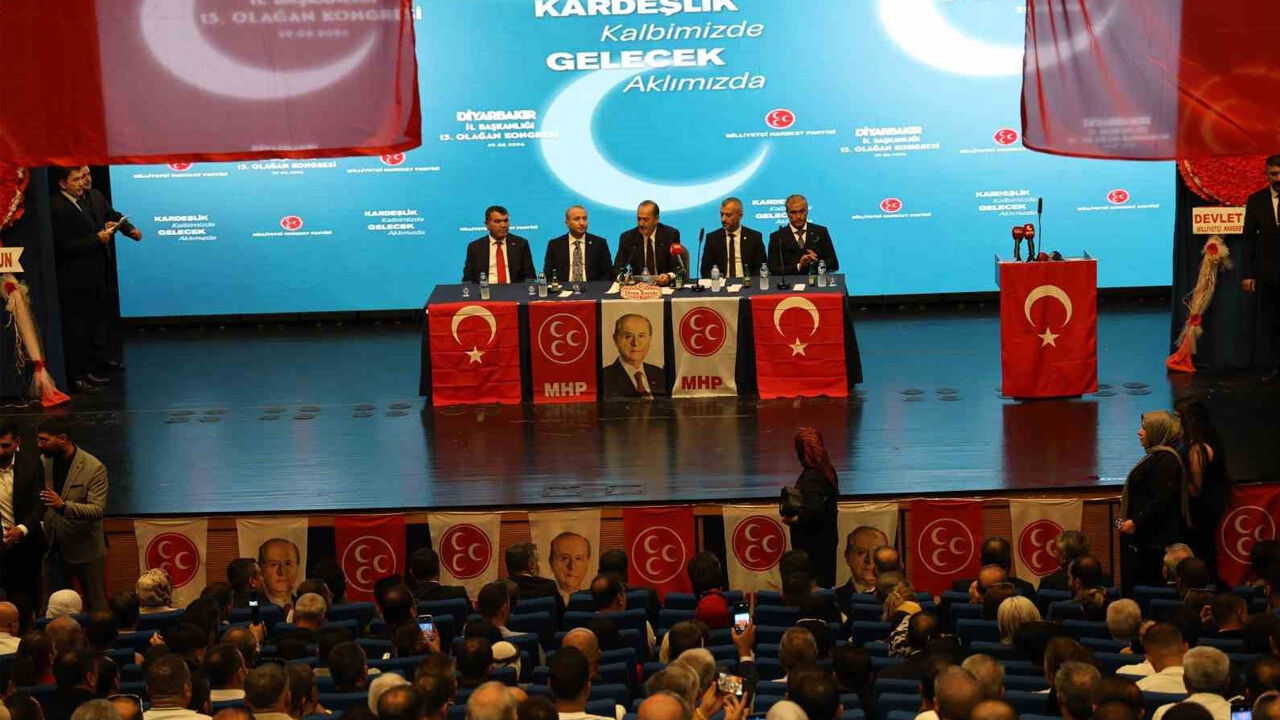 Bahçeli’nin Mesaj Gönderdiği Kongrede Mhp Diyarbakır Yönetimi Belli Oldu2