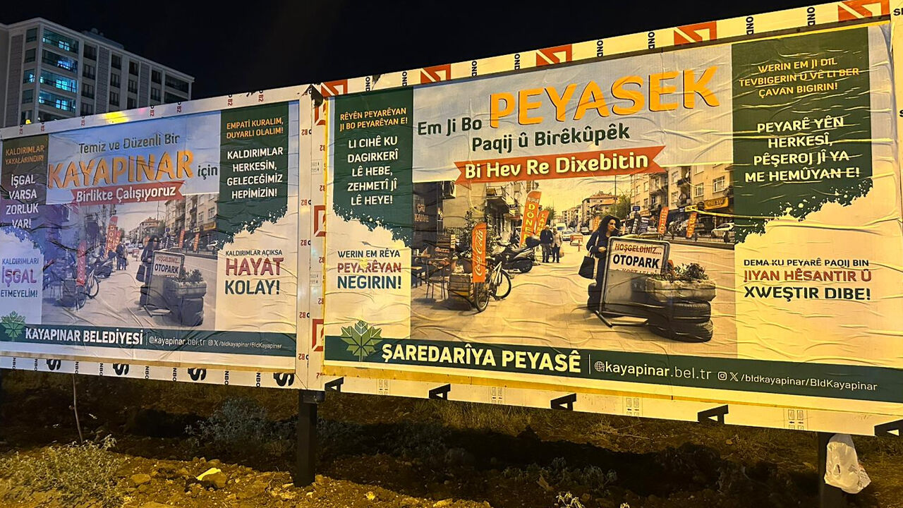 Diyarbakır’da Kaldırım Işgaline Karşı Üç Dilli Farkındalık1