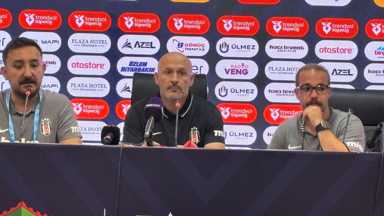 Beşiktaş hocası: Amedspor muhteşemdi, buraya gelen takımlar zorlanacak
