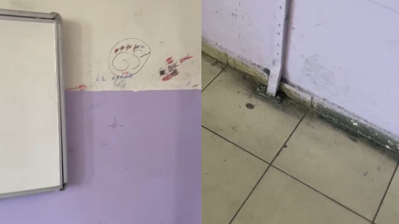 Diyarbakır’da Bu Okulun Hali Içler Acısı