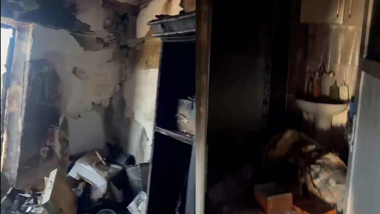 Diyarbakır’da Ev Yangını