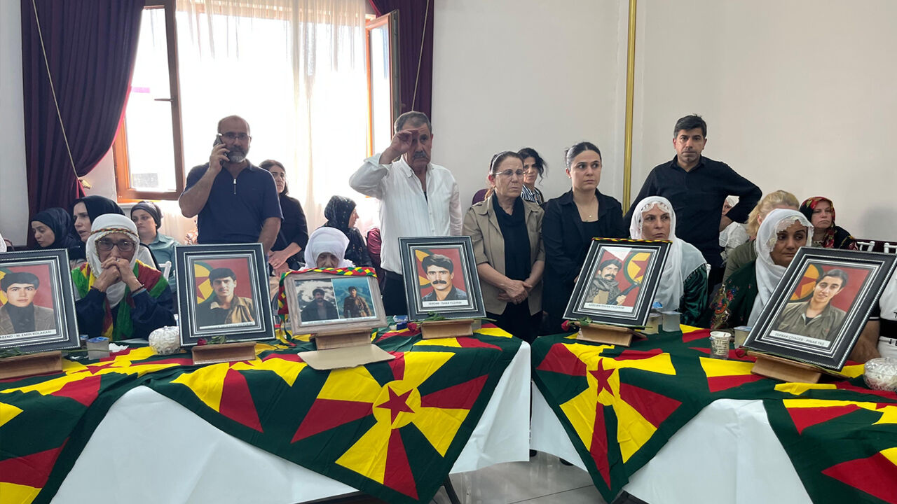 Diyarbakır’da yaşamını yitiren PKK mensupları için taziye kuruldu