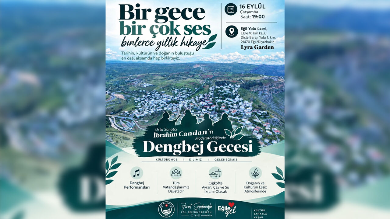Eğil’de Binlerce Yıllık Kültür Yeniden Yankılanacak