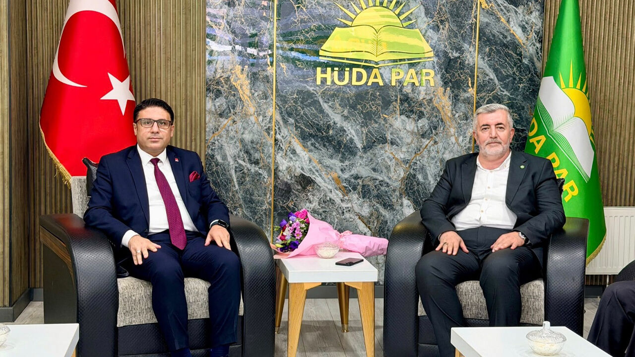 Diyarbakır’da CHP’den, HÜDA-PAR’a ziyareti