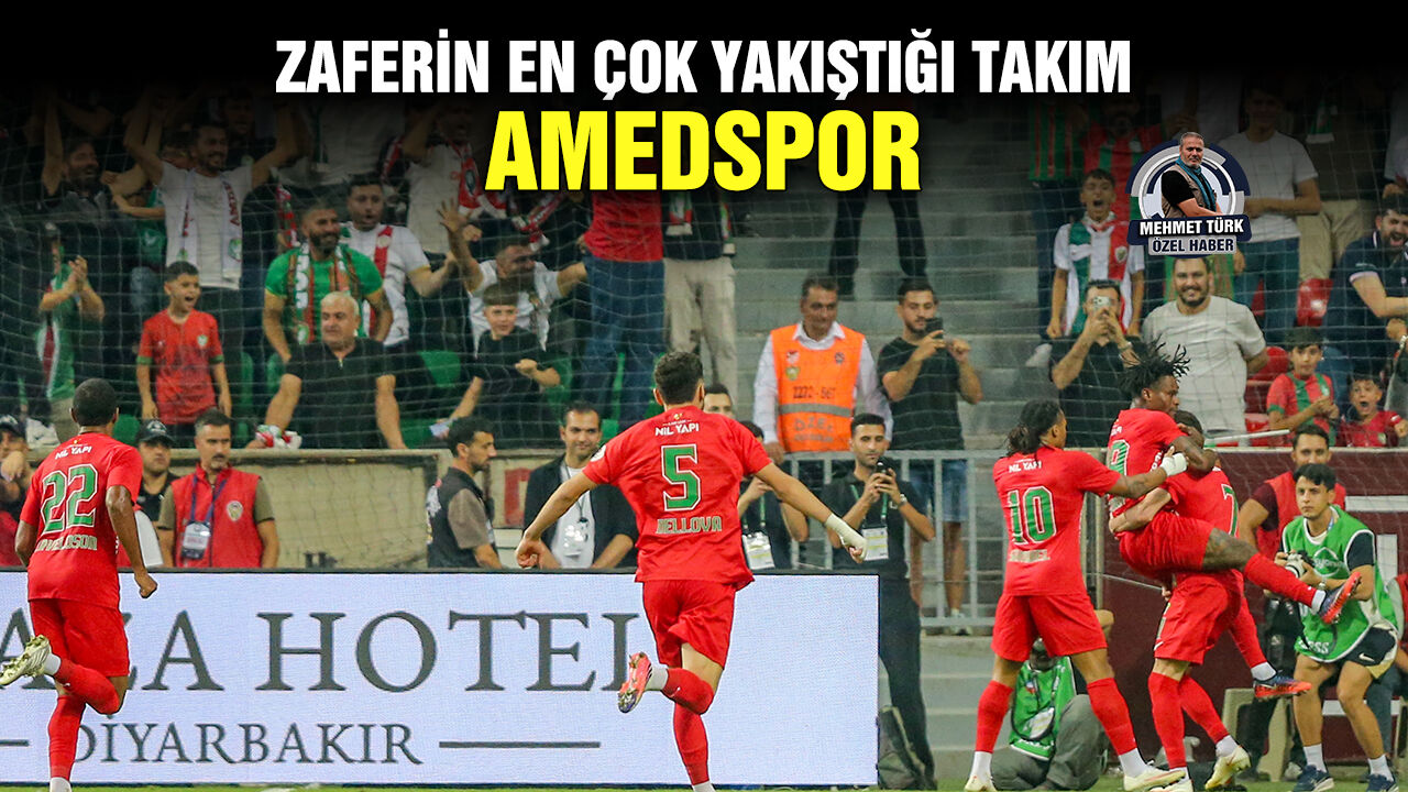 Zaferin en çok yakıştığı takım: AMEDSPOR