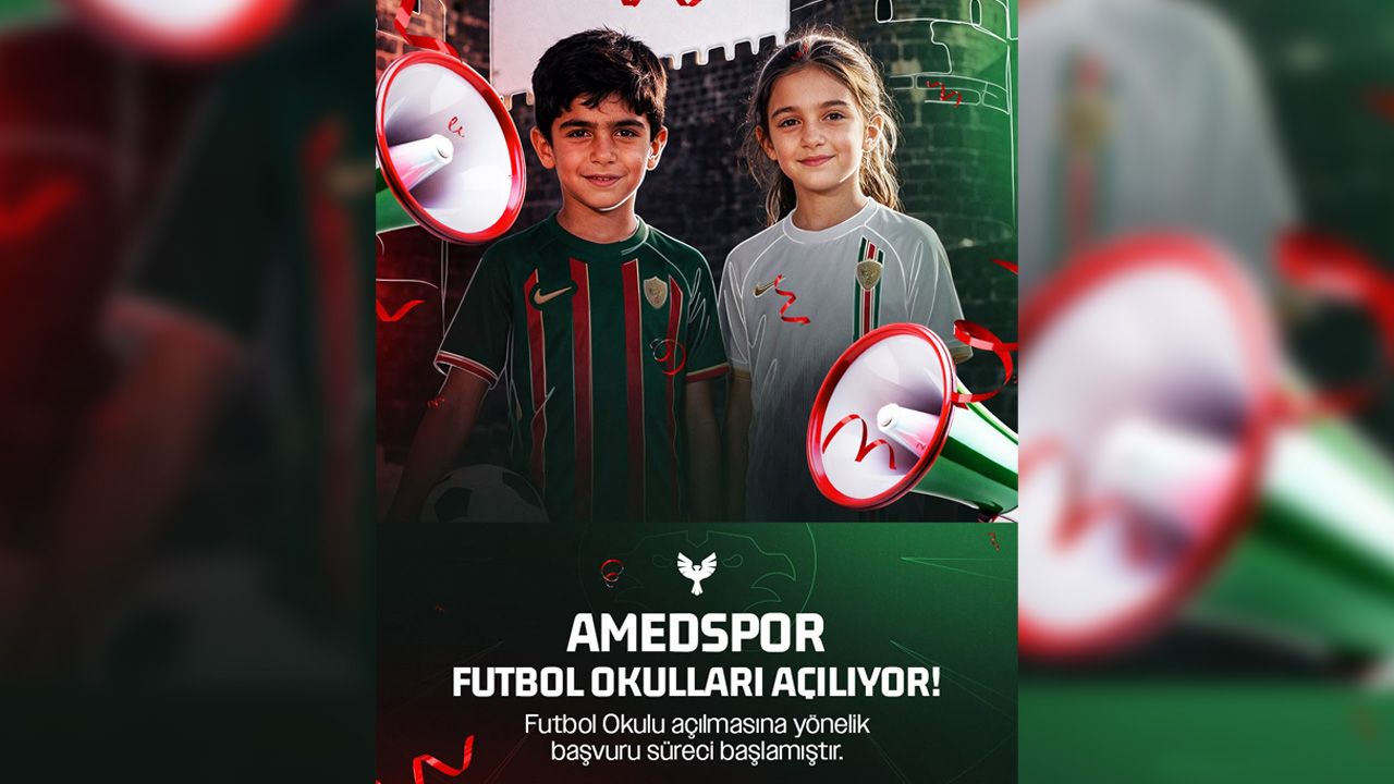 Amedspor Futbol Okulları İçin Başvurular Başladı