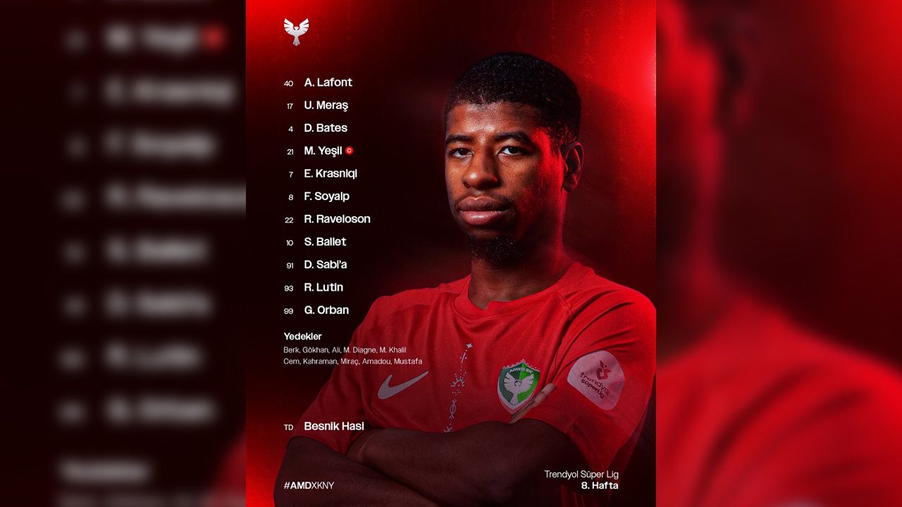 Amedspor’un Ilk 11’I Belirlendi1