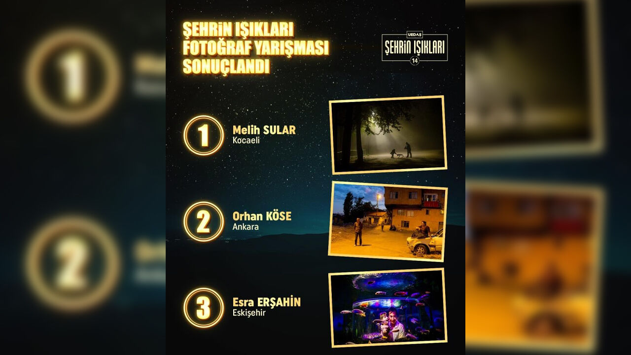 Bir Kentin Işıklarının En Güzel Kareleri Belirlendi