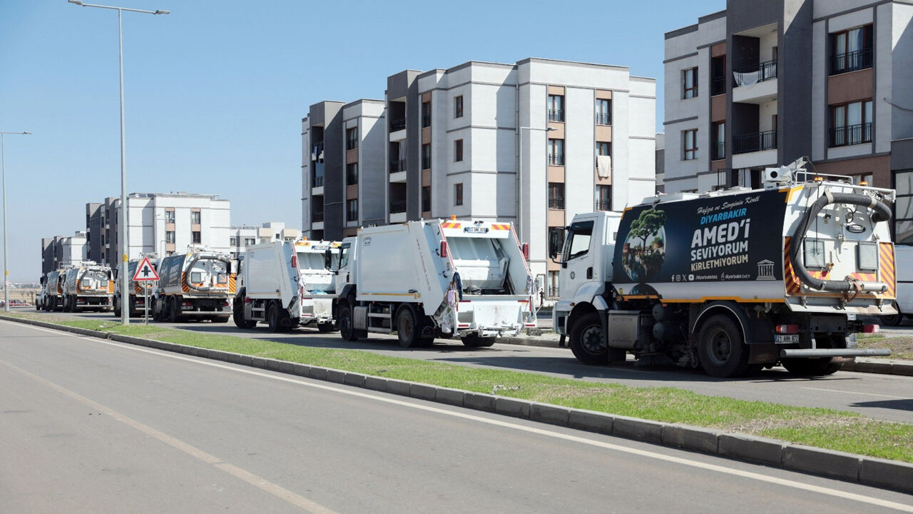 Diyarbakır’da 17 Ilçede Temizlik Çalışması