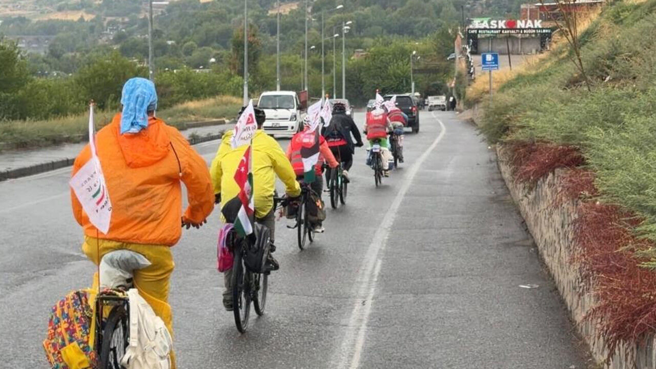 Diyarbakır'dan İran’a Pedal Çevirecekler
