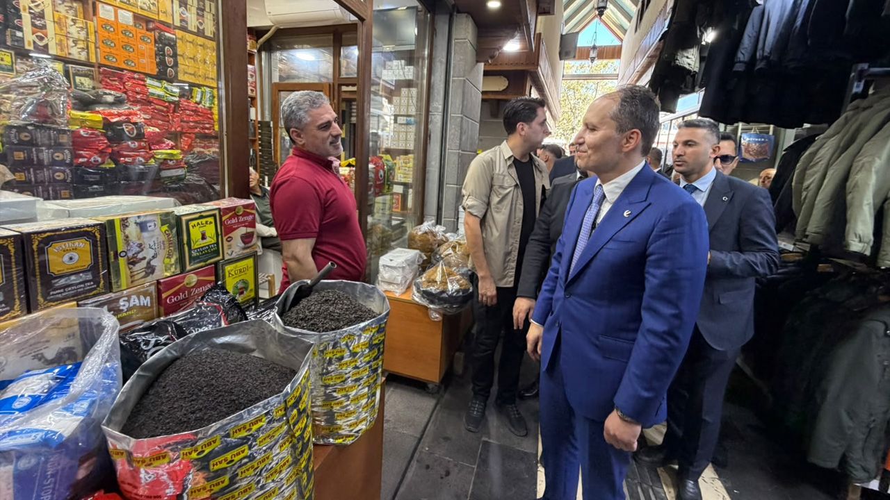 Fatih Erbakan, Tepkilerin Ardından Diyarbakır’da Esnafı Ziyaret Etti5