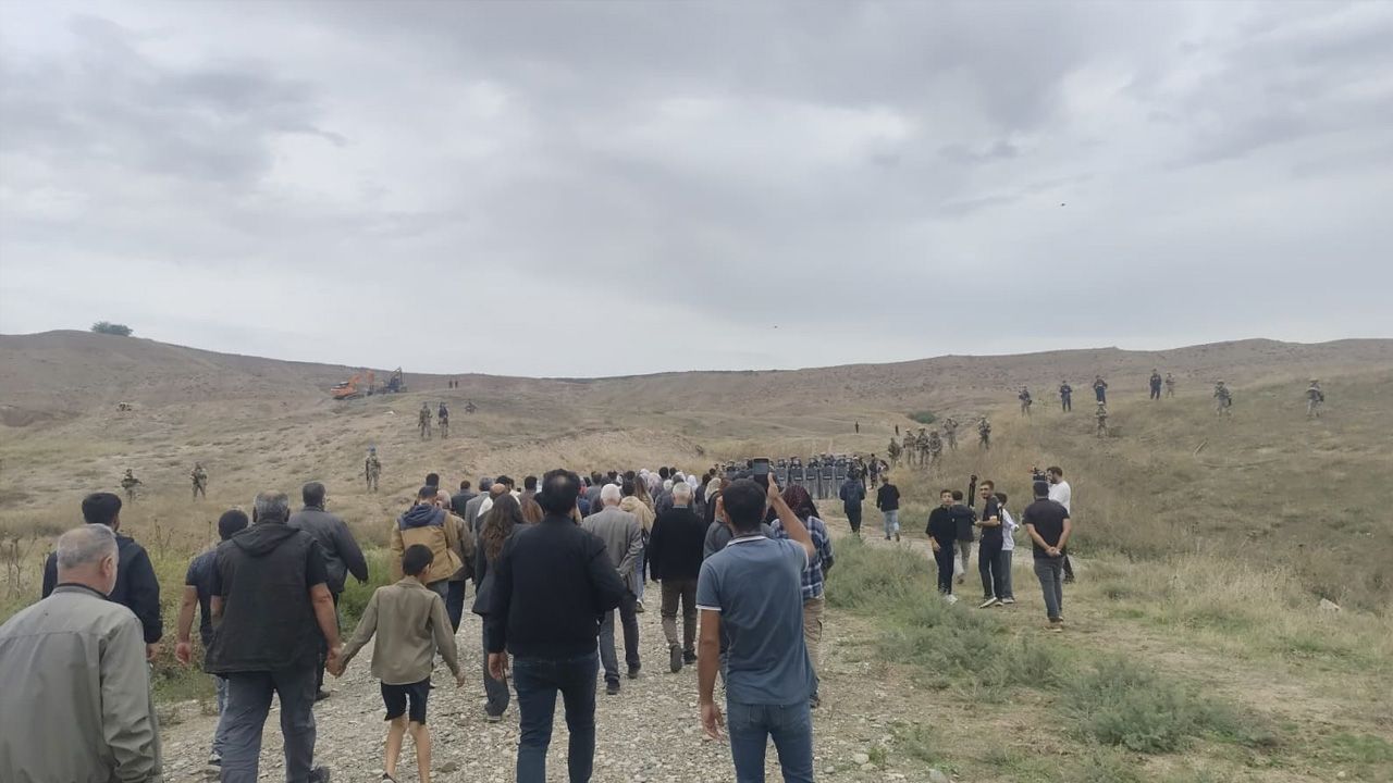 Ges Projesi Protestosunda Gerginlik3
