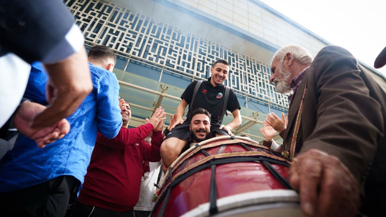 Mardinspor’a Şampiyon Karşılaması!2